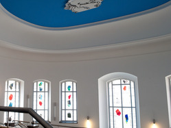 Sitzungsaal in der Gerichtsstraße 22 innen Decke Sitzungsaal in der Gerichtsstraße 22 innen Decke